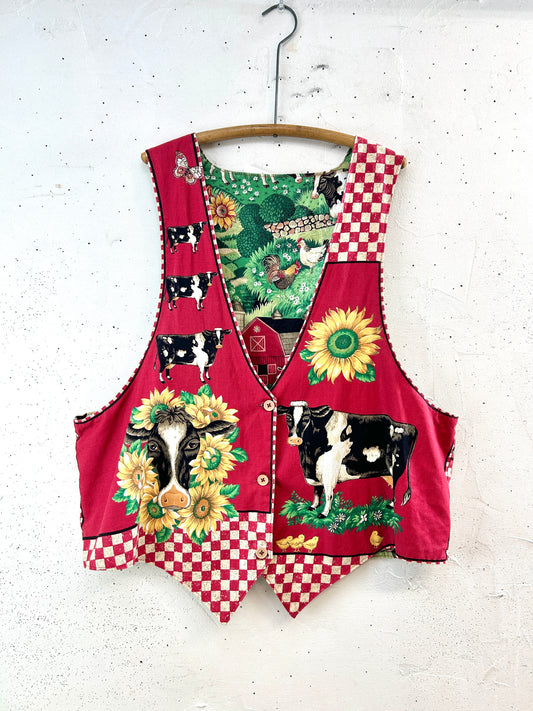 Vintage Handmade Vest [G32927]