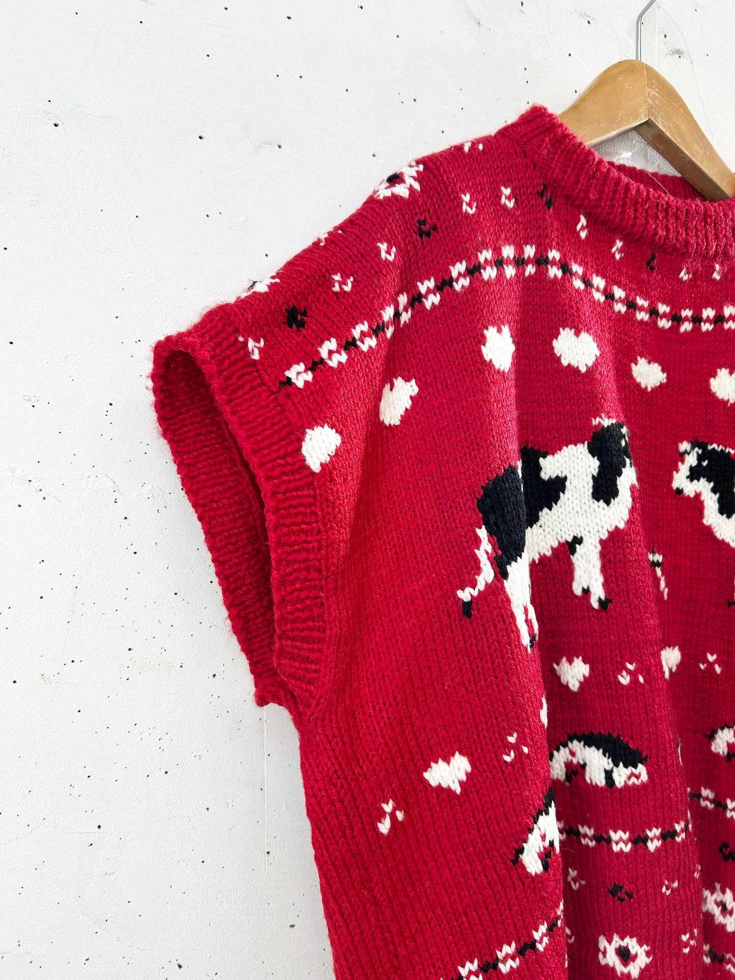 Vintage Knit Vest [K30701]