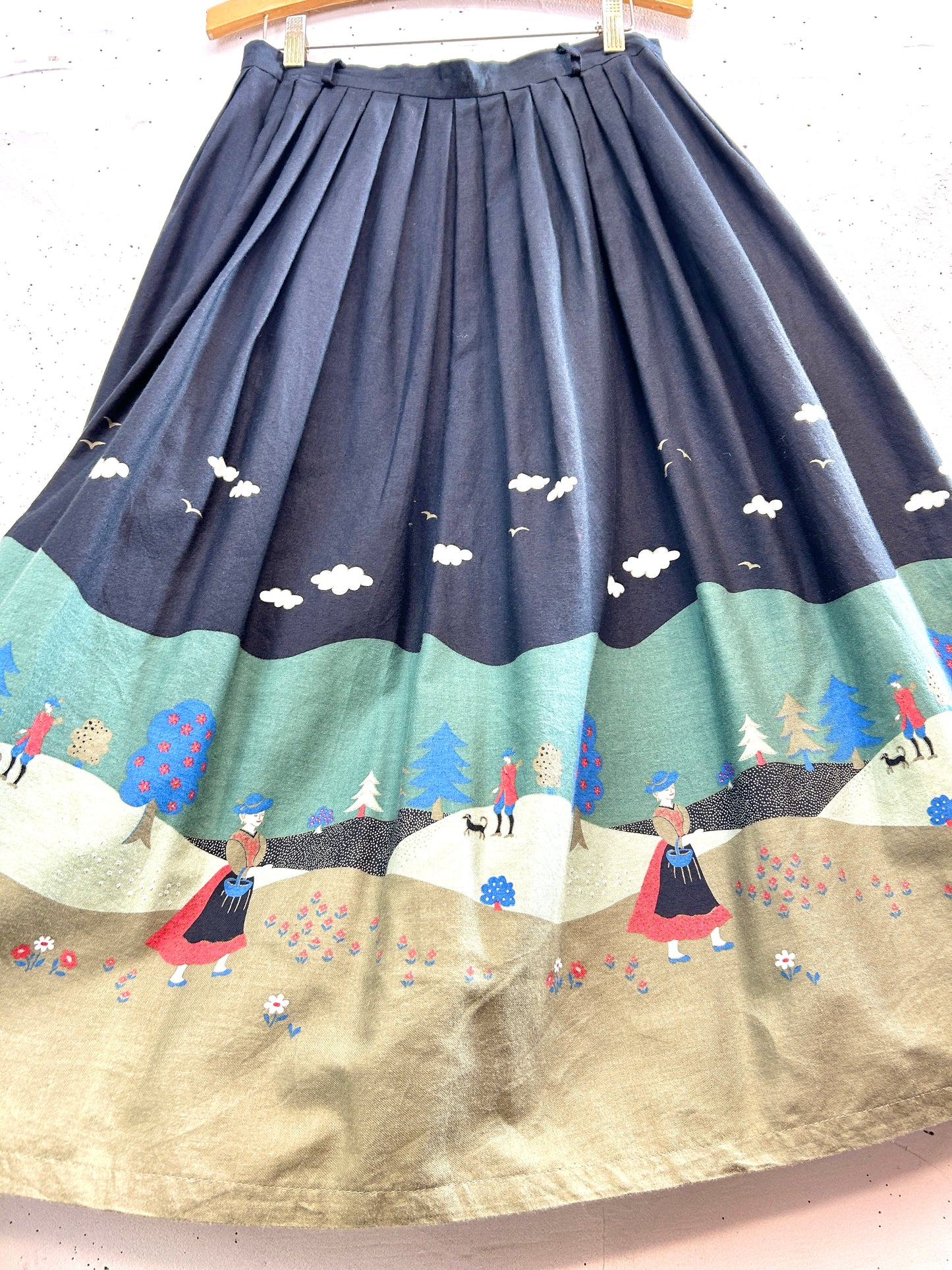Vintage Tyrol Skirt  [A31398]