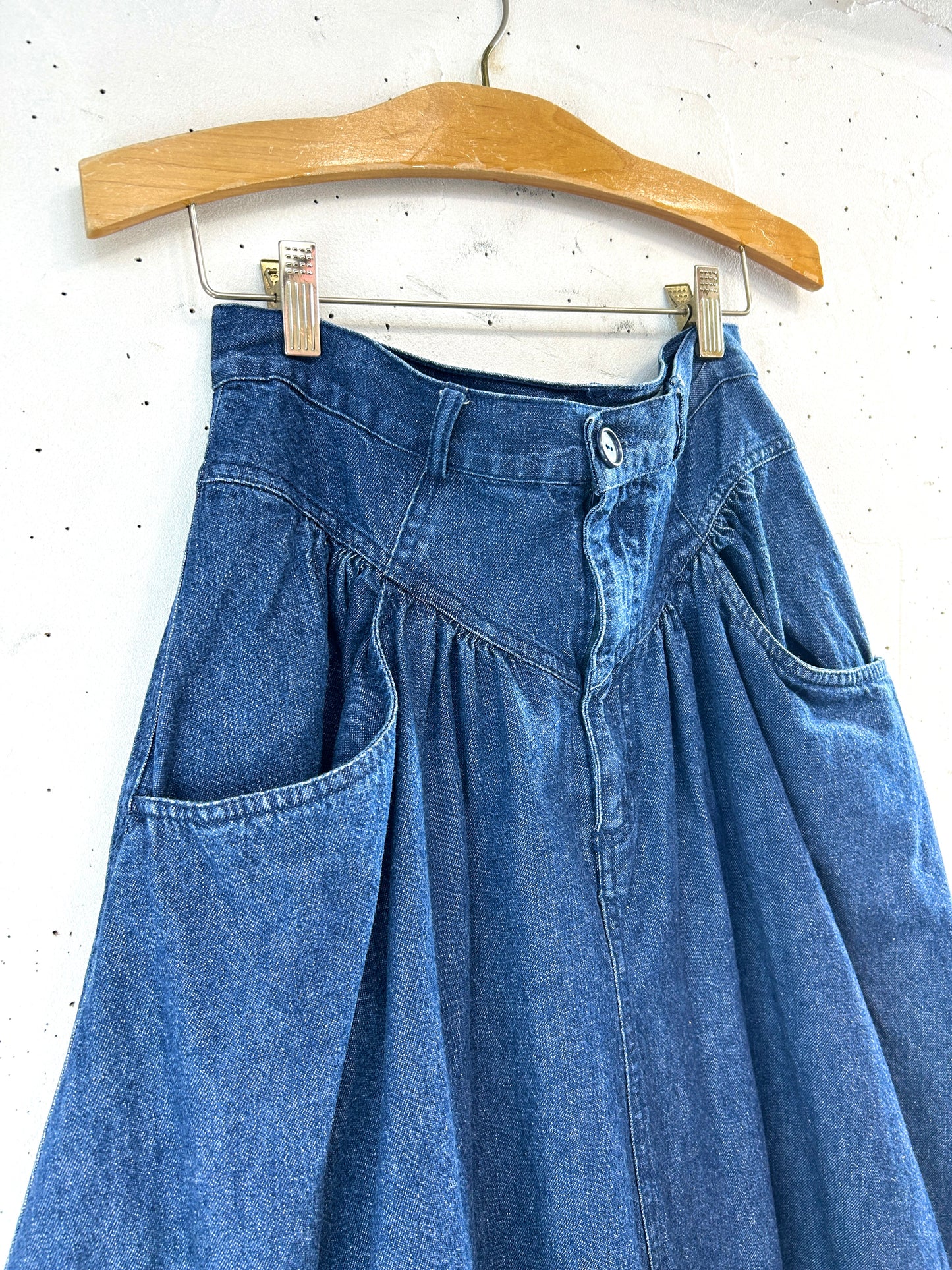 Vintage Denim Skirt 〜MARSH LANDING〜 [E32432]