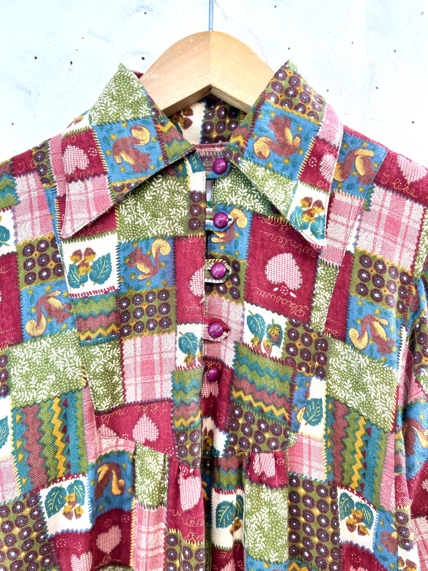 70s Vintage Dress [A31219]