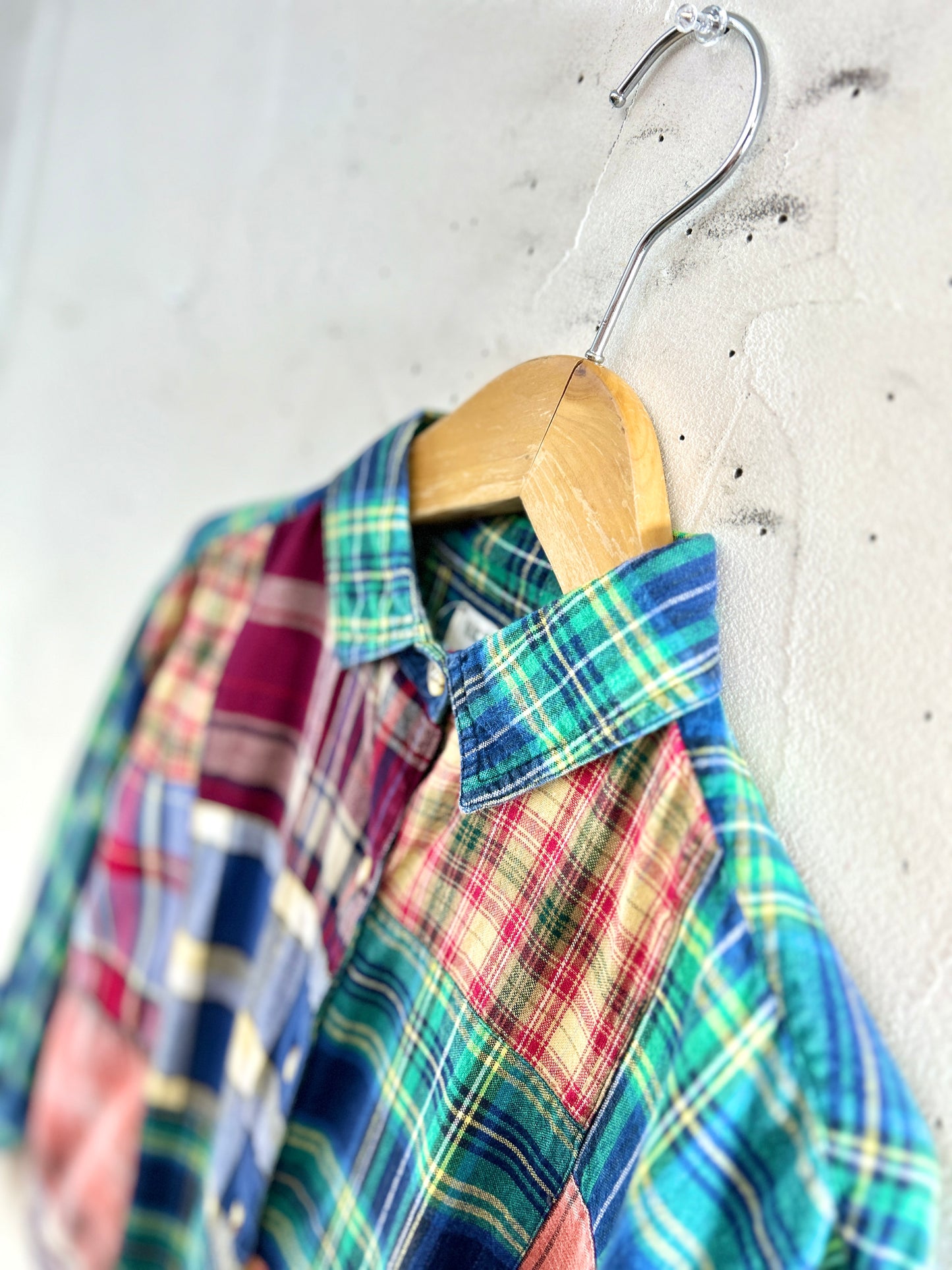 Vintage Plaid Shirt  [K30801]