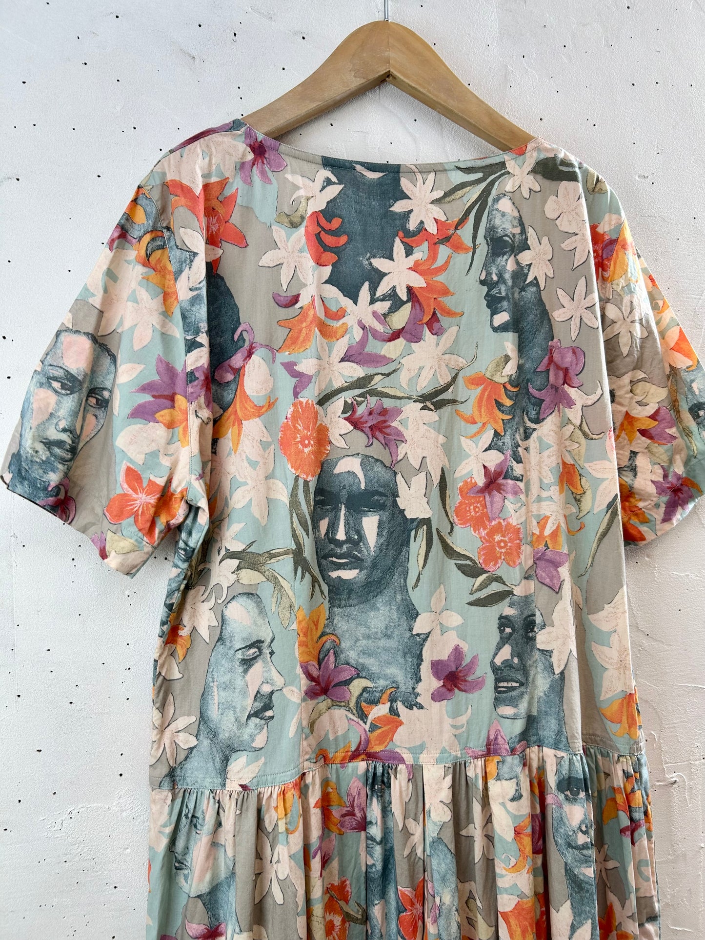 Vintage Cotton Dress MADE IN GERMANY [F30549]