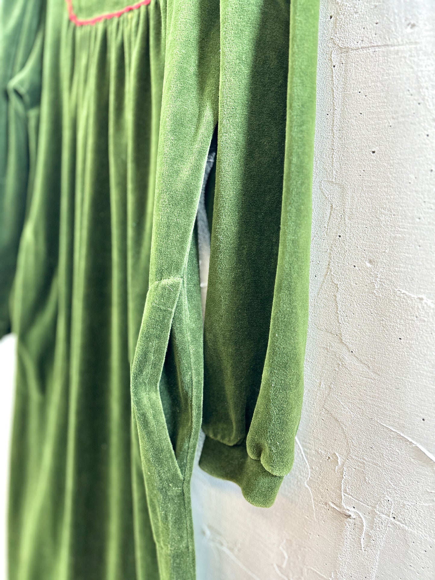 Vintage Velours Dress [I30350]