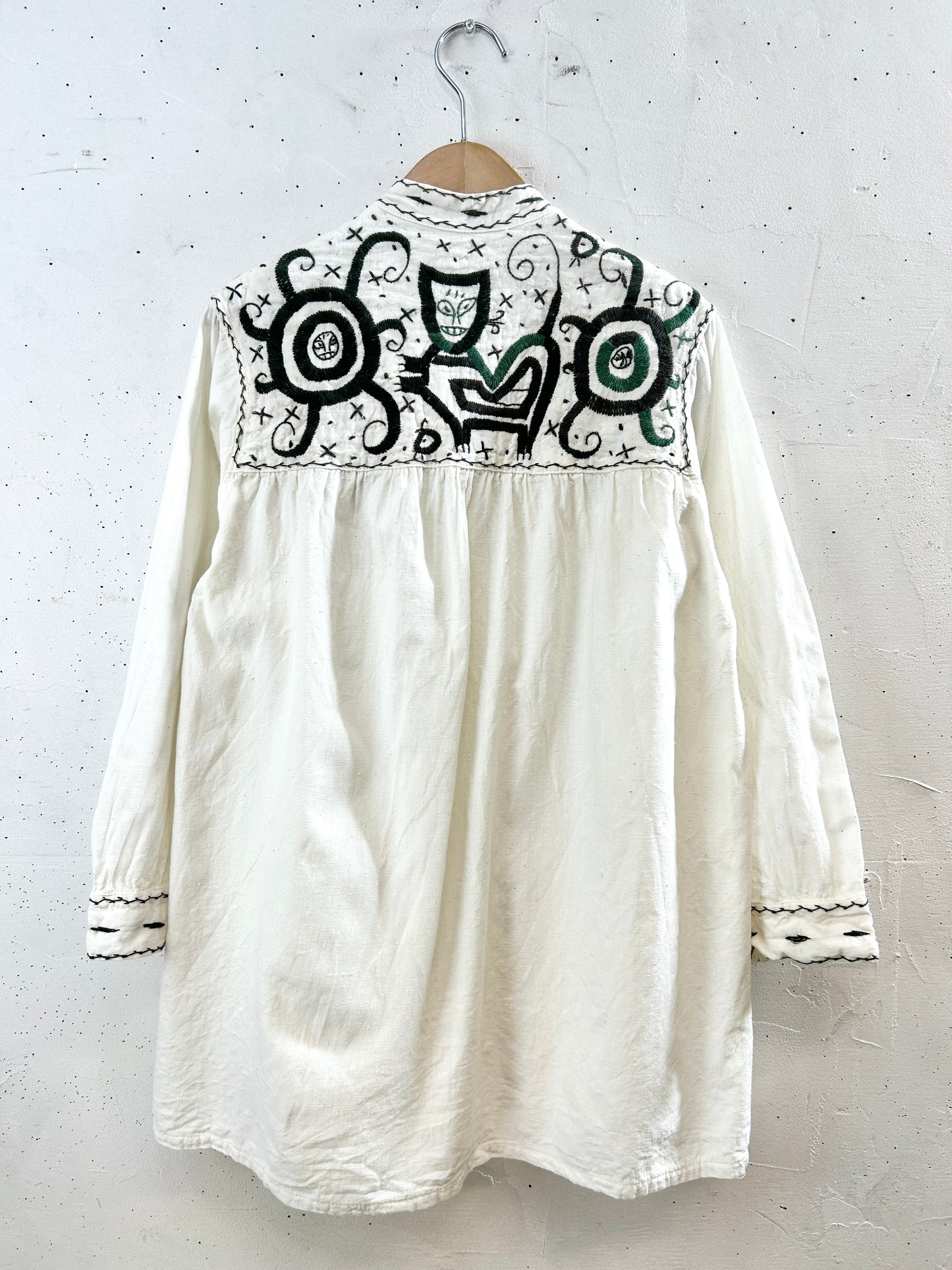 '70sVintage Embroidery Shirt HECHO EN MEXICO [H30903]