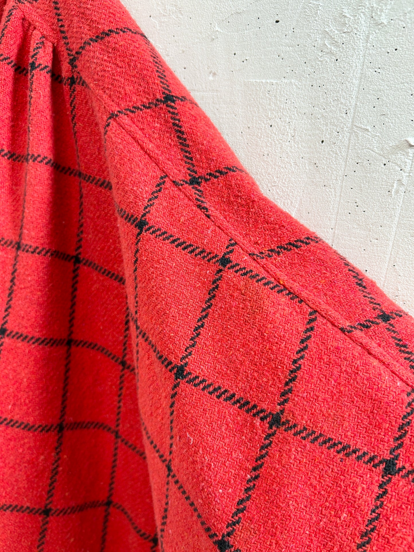 Vintage Poncho Reversible [A31230]