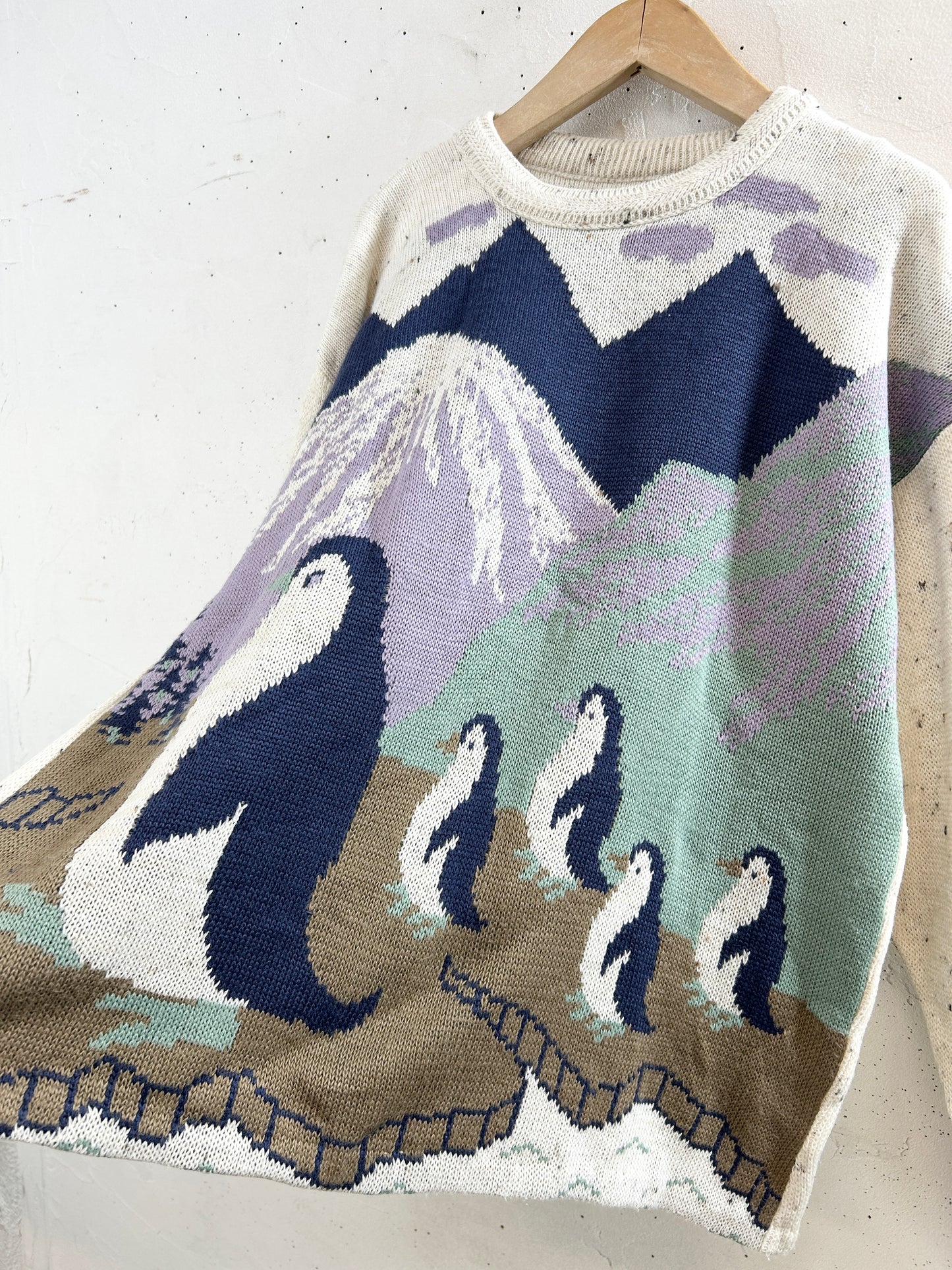 Vintage Knit Sweater [K30921]