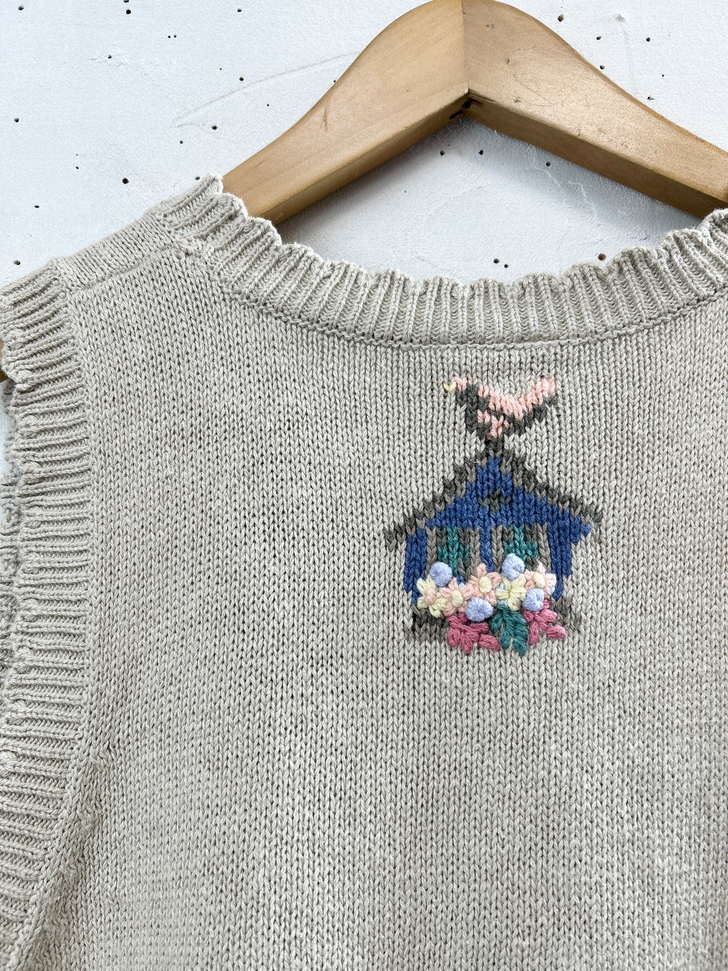 Vintage Knit Vest [A31390]