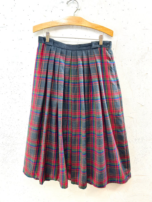 Vintage Check Skirt [L30941]
