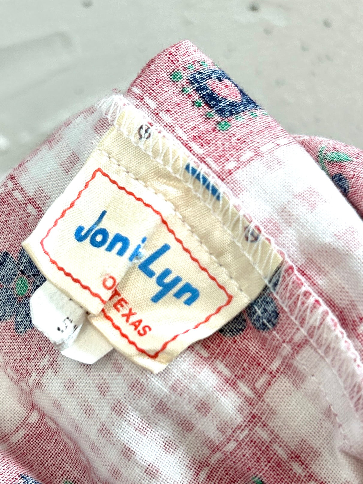 '70sVintage Tiered Skirt 〜Joni Lyn OF TEXAS〜 MADE IN USA [B31590]