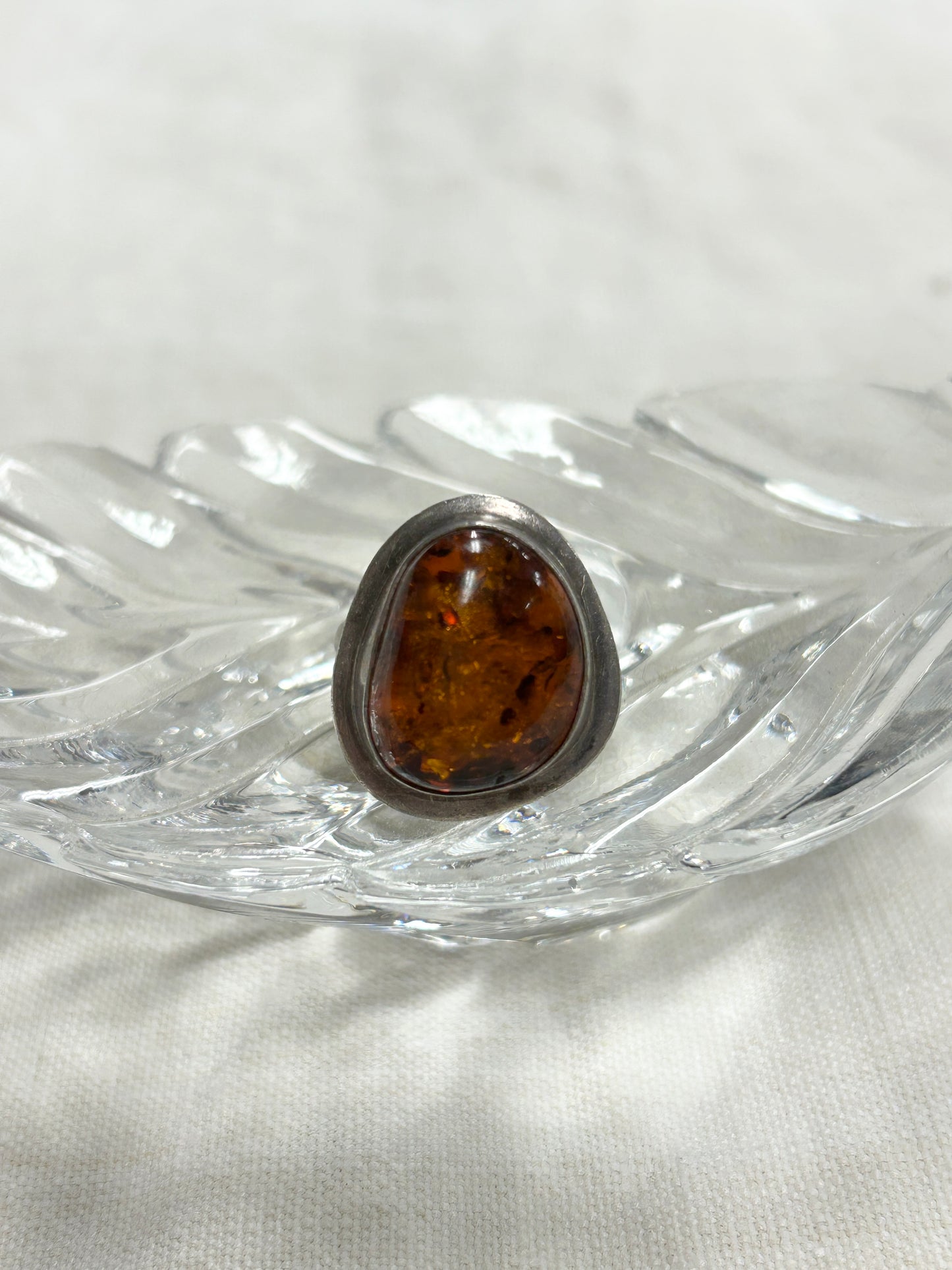Vintage 925 Silver Ring[J30534]