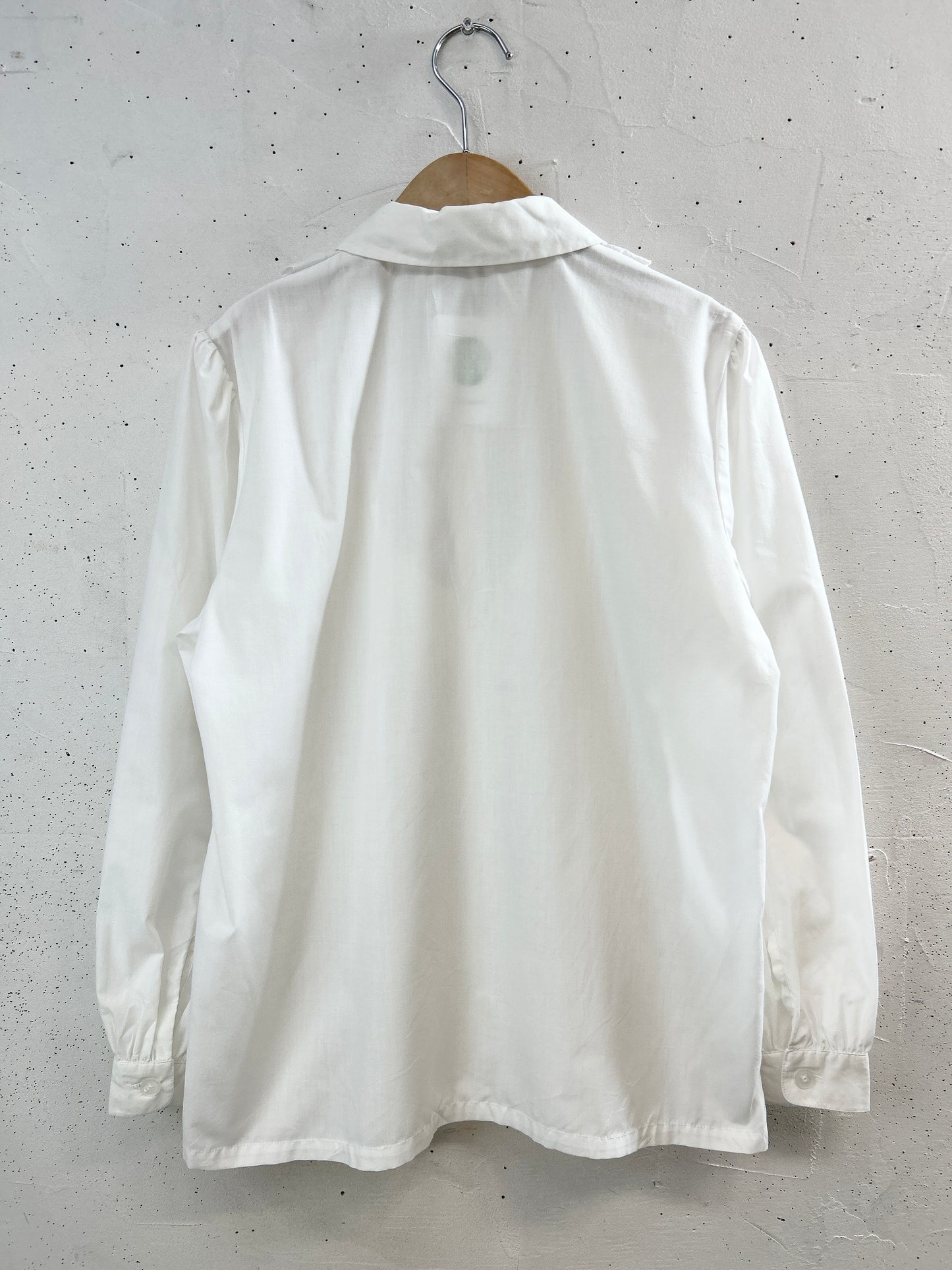 Vintage White Blouse [F32612]