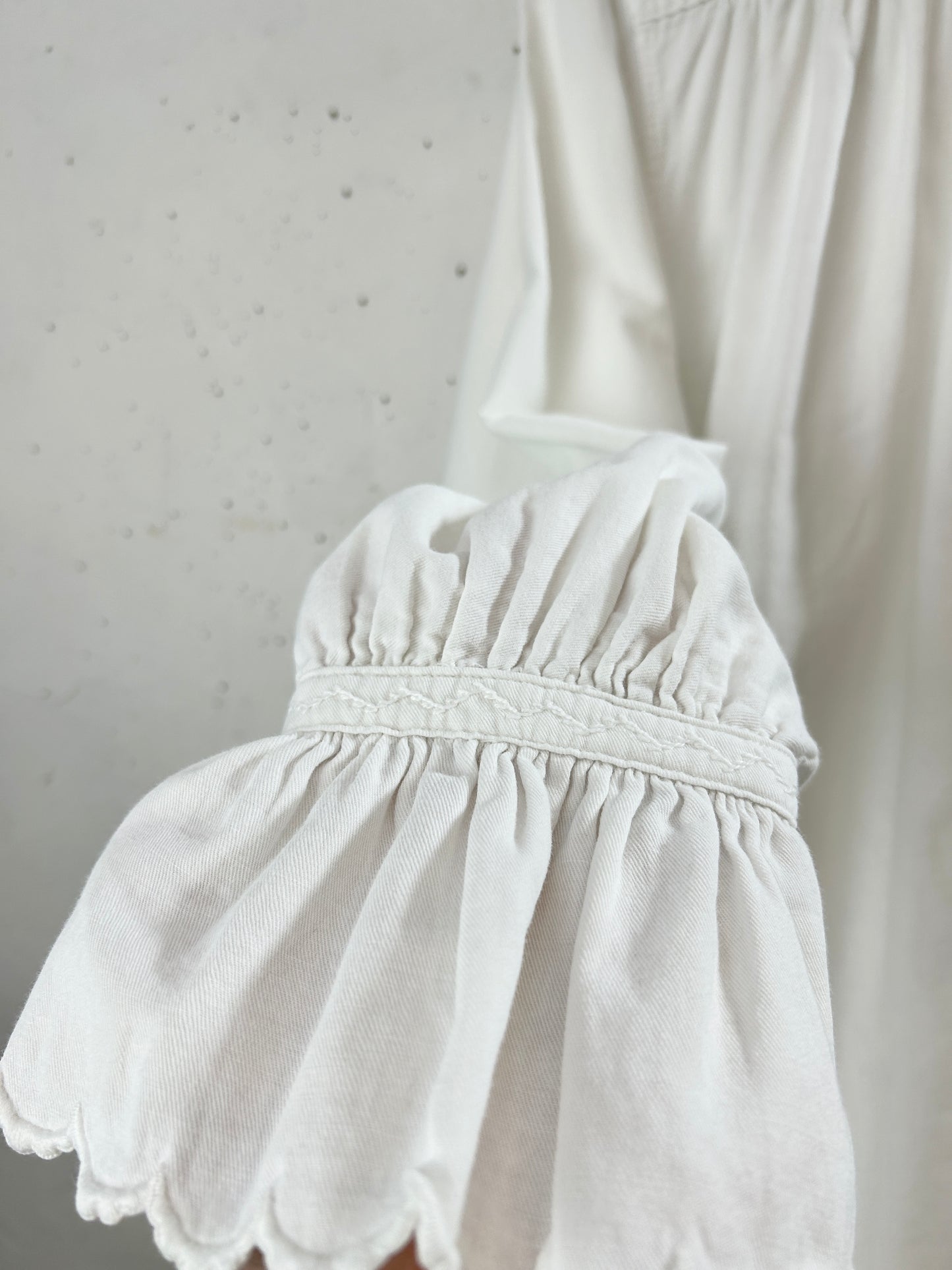 Vintage White Dress [H30833]