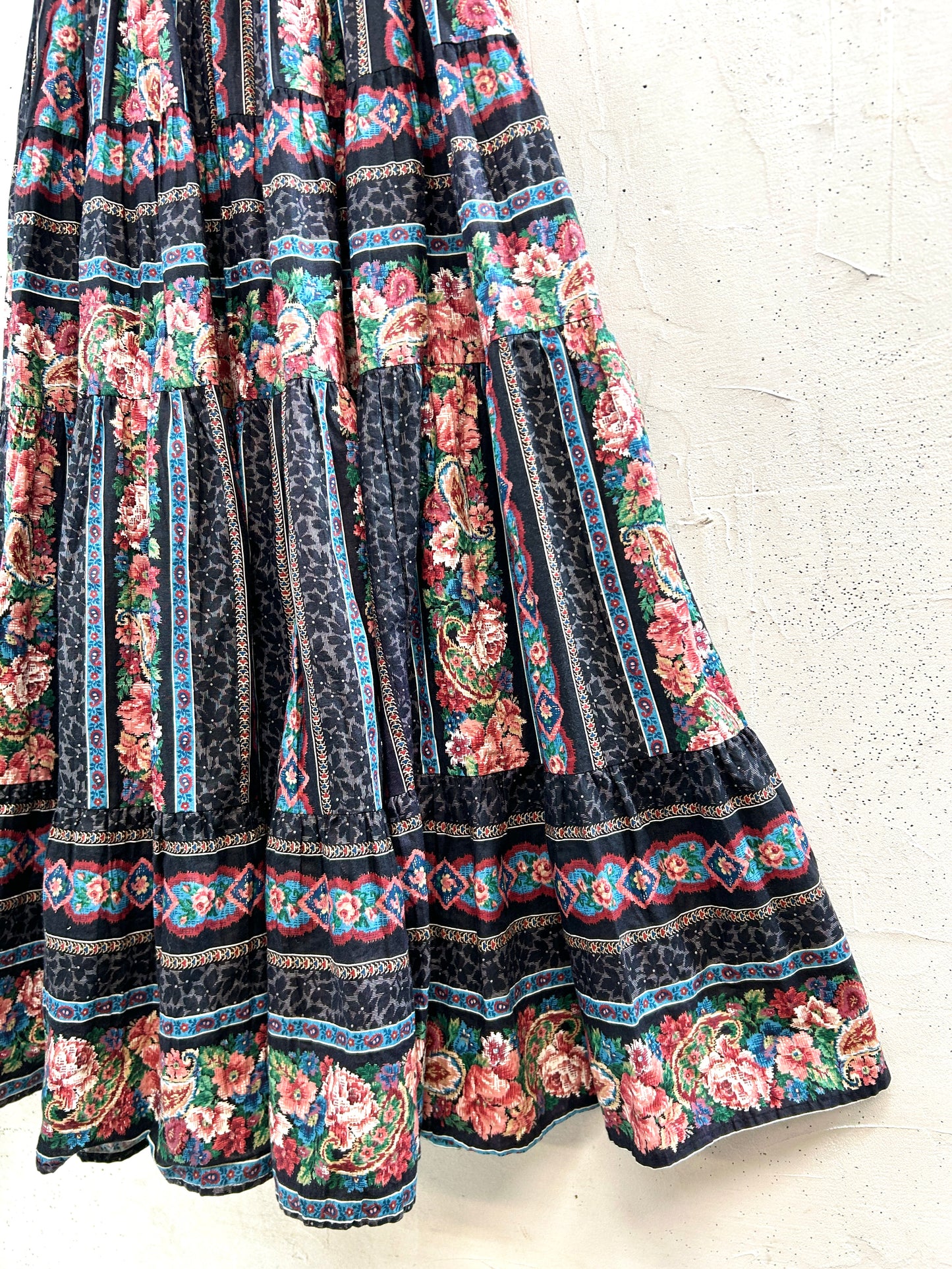 Vintage Tiered Skirt [B31701]
