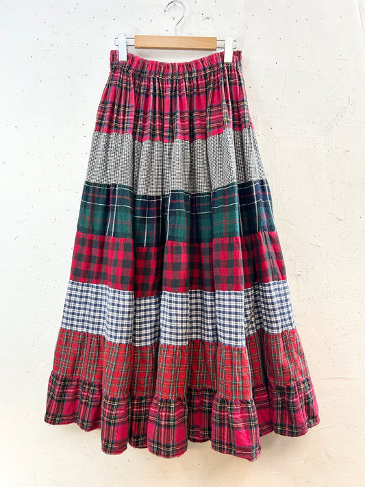 Vintage Tired Skirt [I30193]