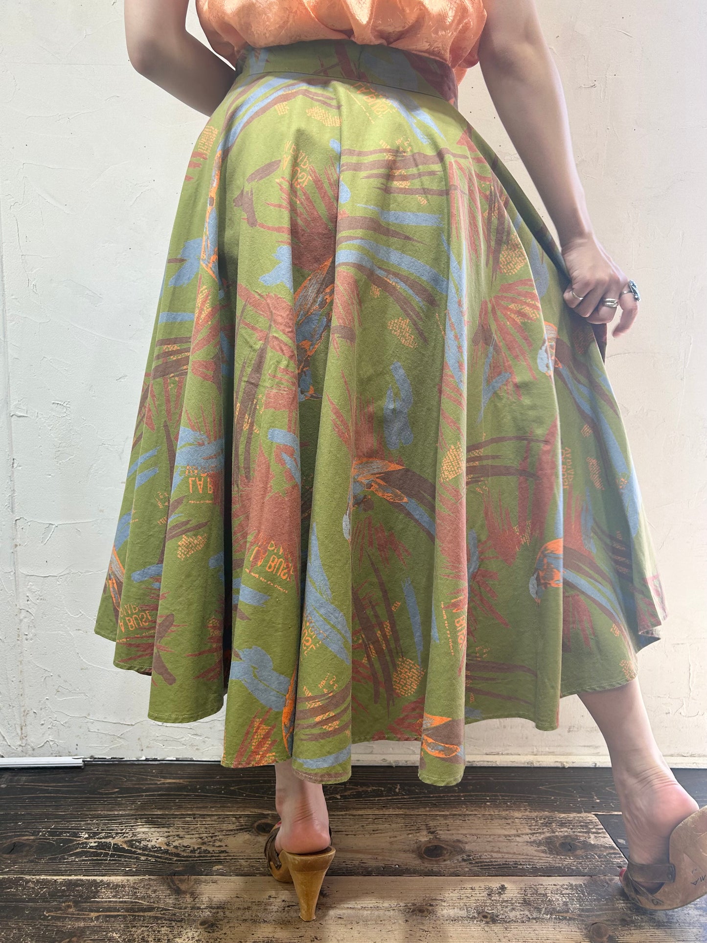 Vintage Cotton Skirt [G24643]