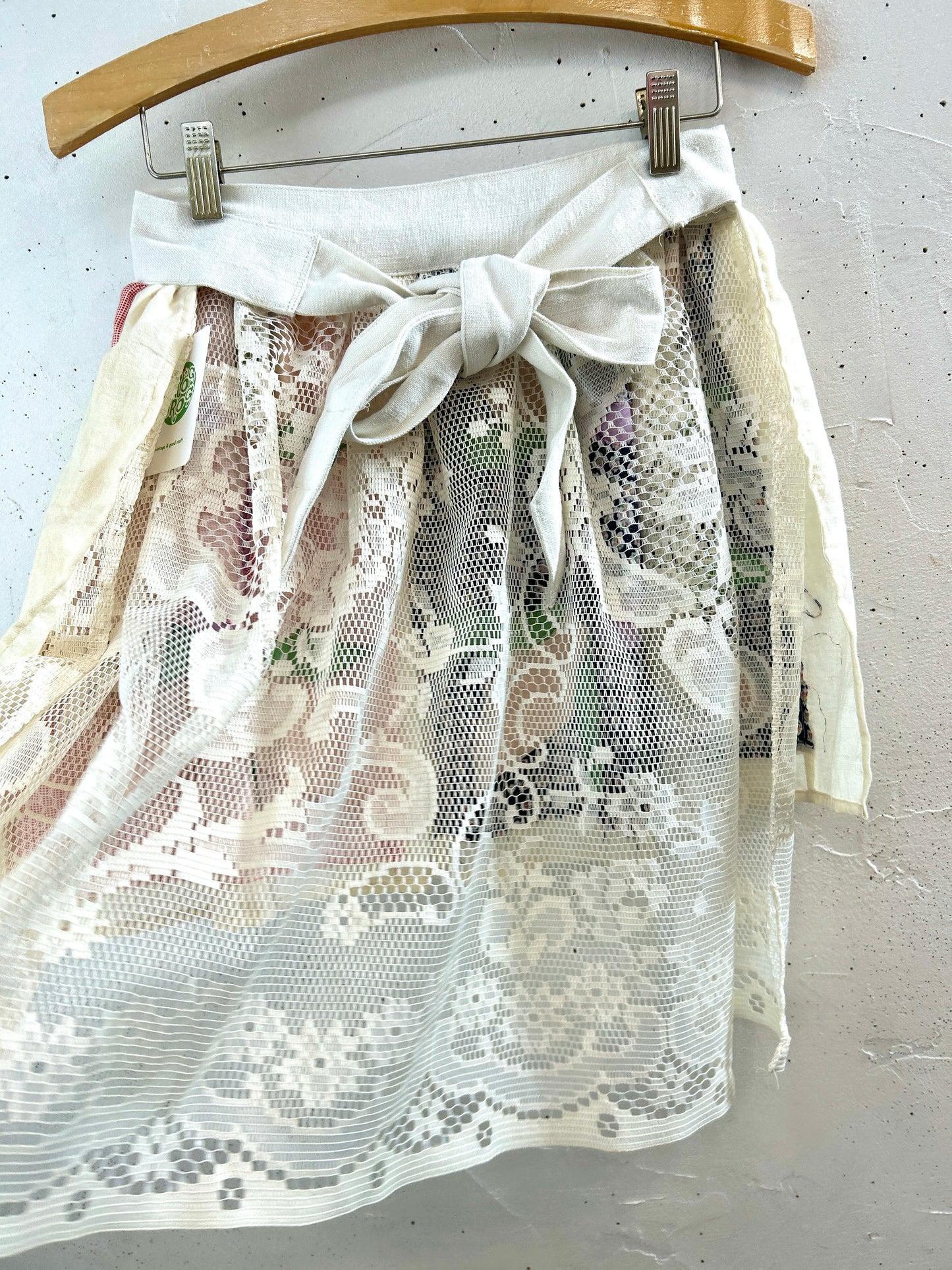 Vintage Apron 〜Funny dot CRAZY〜 [F32863]