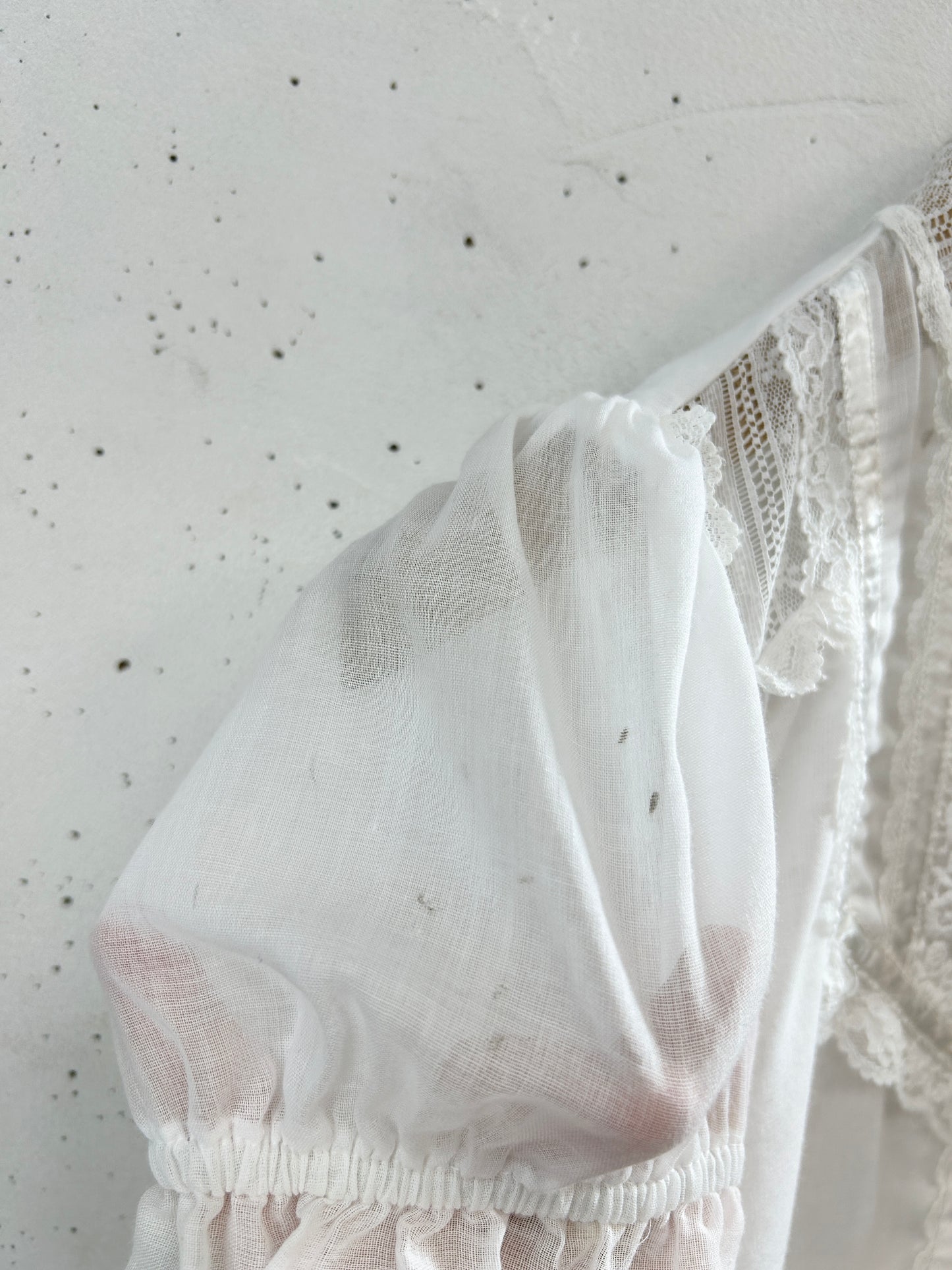 Vintage White Blouse 〜GUNNE SAX Kids〜 [G33266]