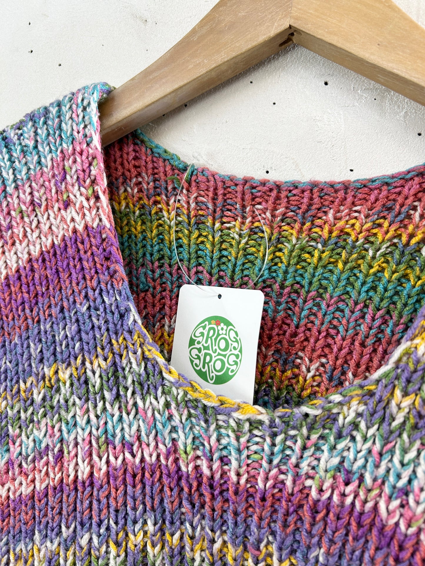 Vintage Knit Vest [J30602]