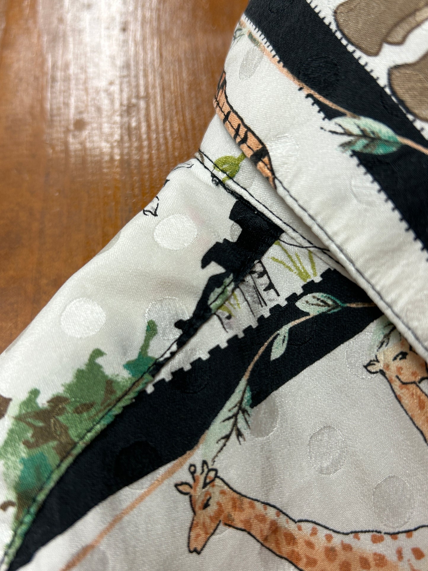 Vintage Silk Shirt 〜MAGGY LONDON〜 [I30208]
