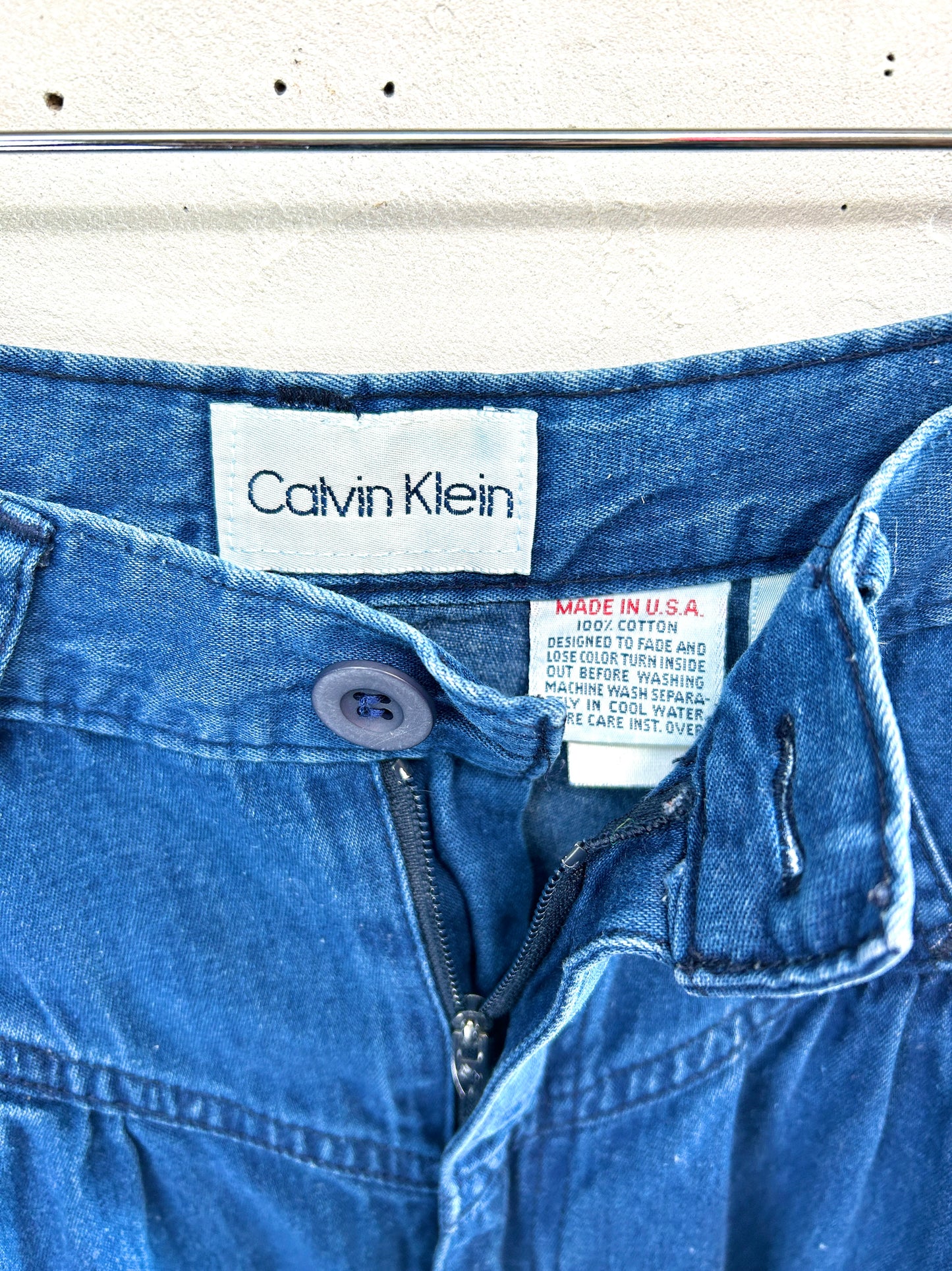 Vintage Denim Skirt 〜Calvin Klein〜 [C31898]
