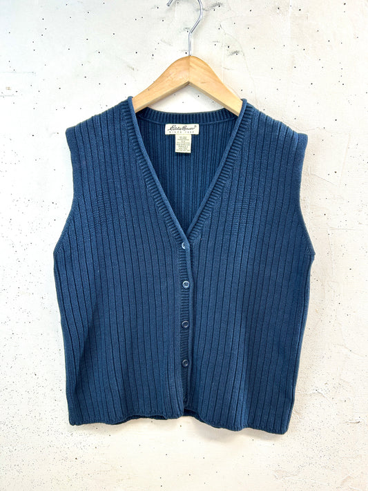 Cotton Knit Vest 〜Eddie Bauer〜 [E32353]