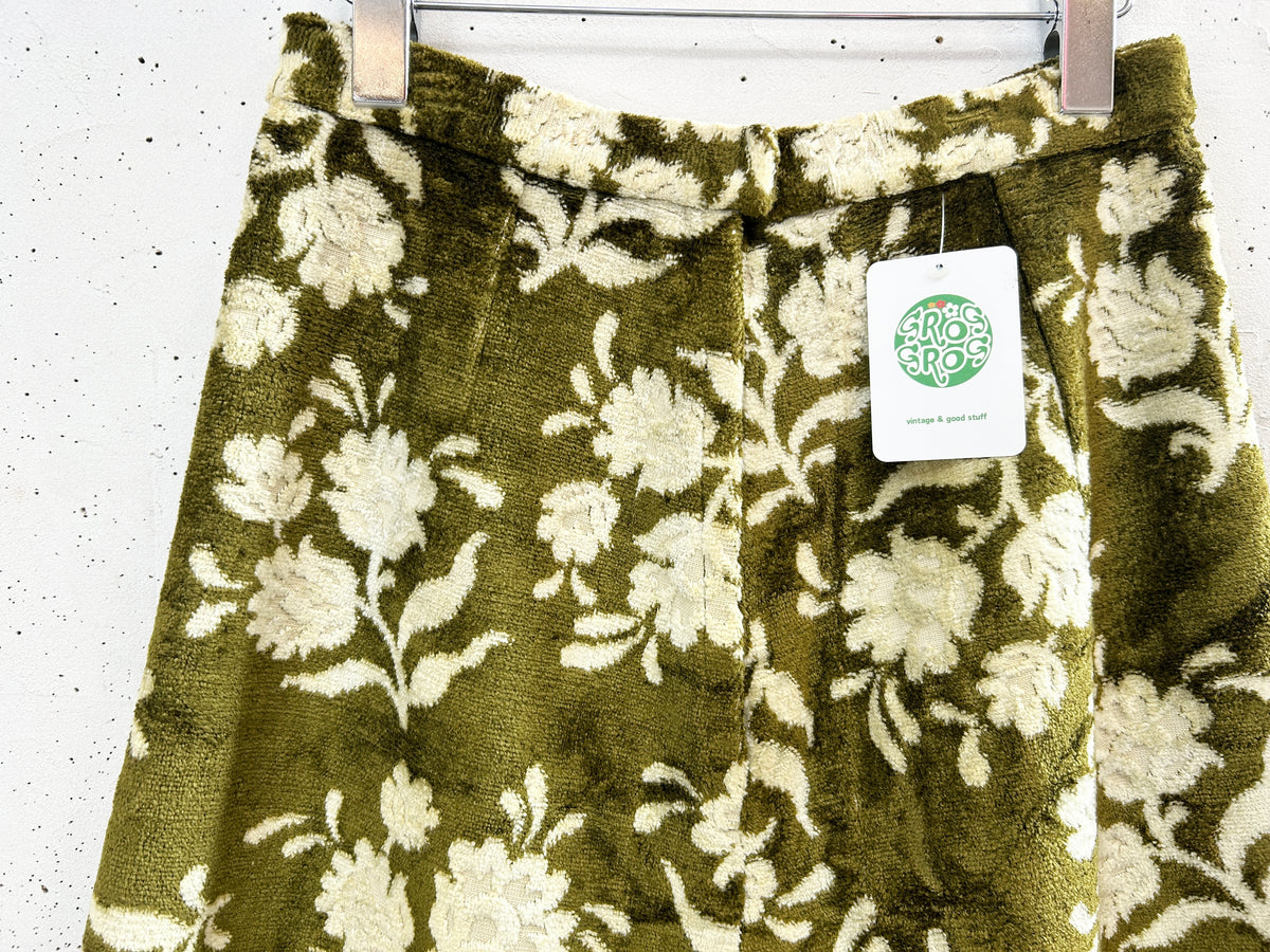 '60s Vintage Carpet Skirt  [J34205]