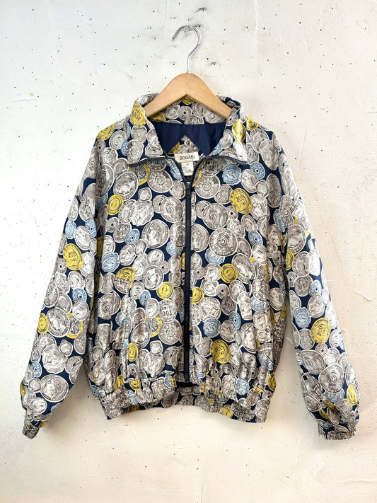 Vintage Silk Blouson [I30253］