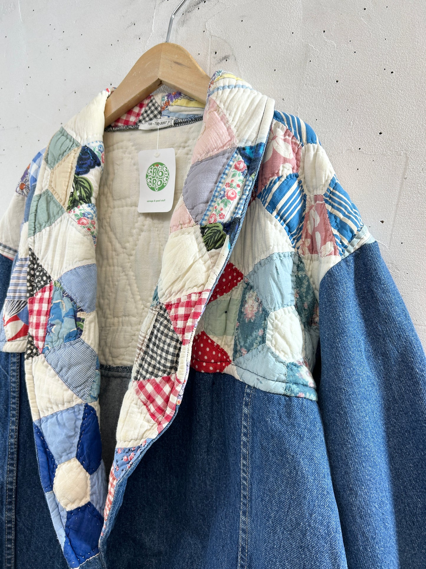 Vintage Denim×Quilt Jacket [K30788]