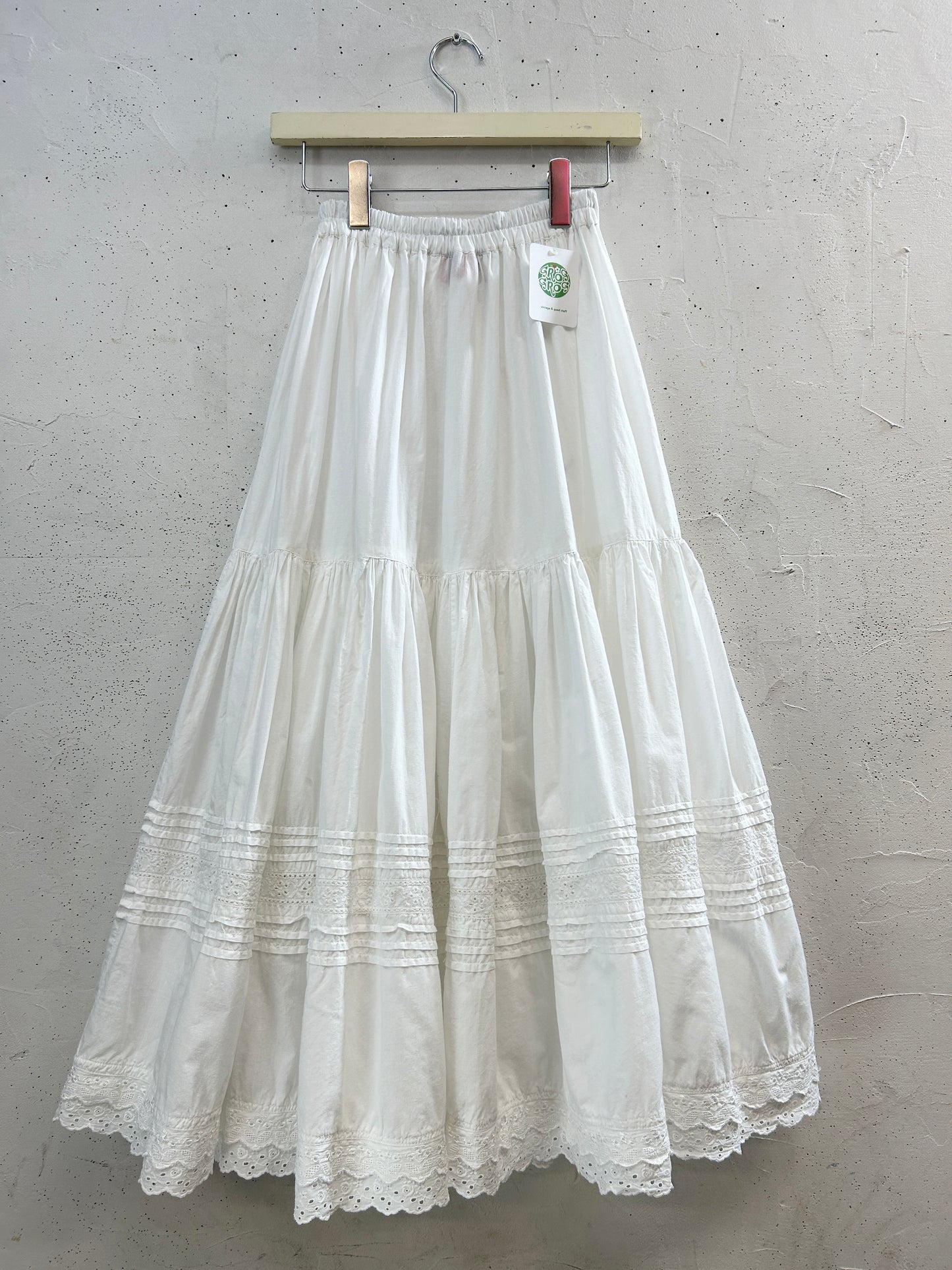 Vintage Tiered Skirt 〜STYLED IN ITALY〜 [G33288]