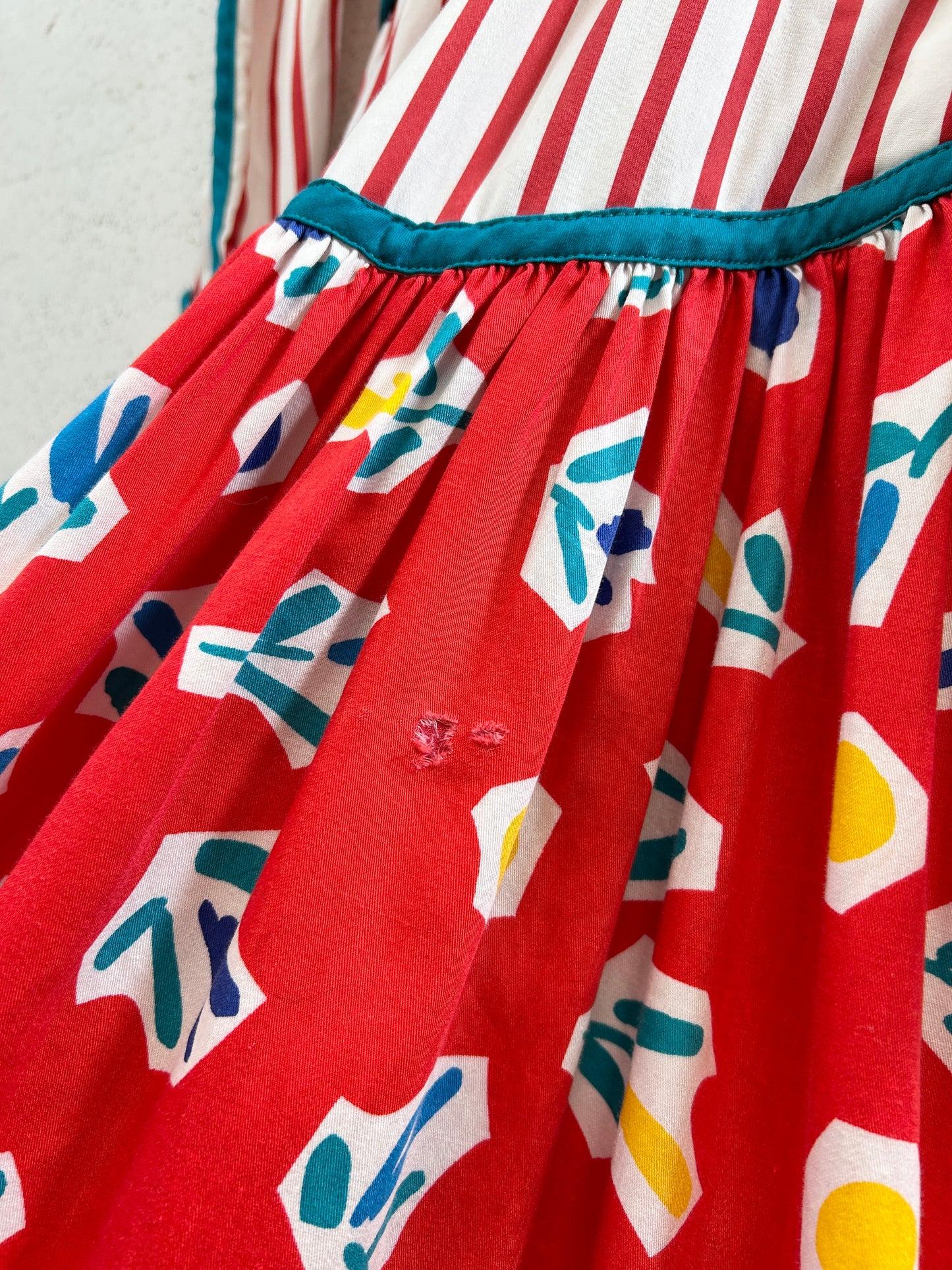 '80s Vintage Dress 〜JEANNE MARC〜 [H33607]