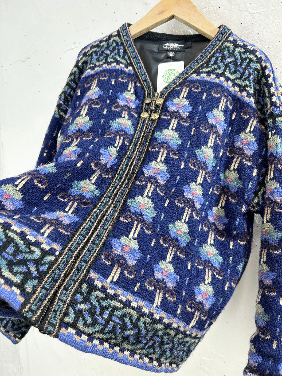 Vintage Knit Cardigan [J34307]