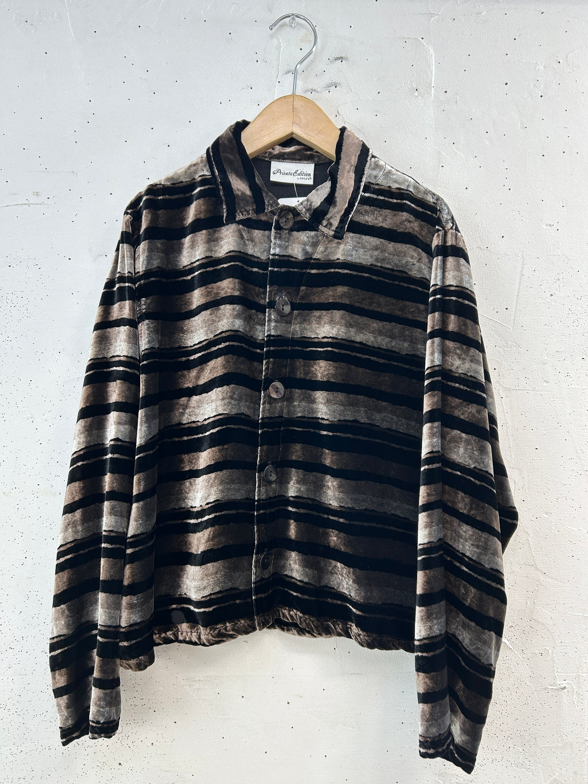 Vintage Velour Shirt [I33812]