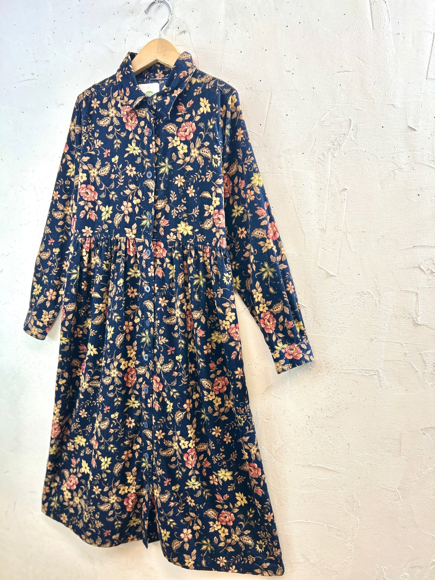 Vintage Flower Dress [J30645]
