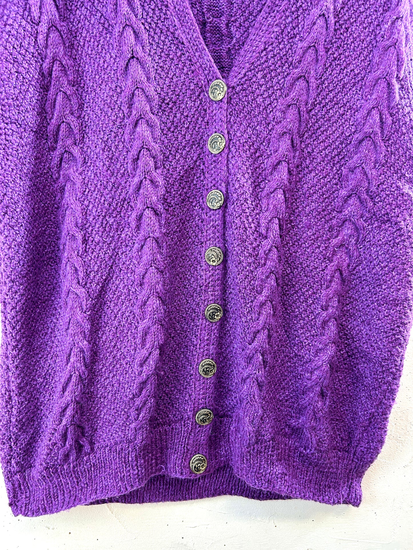 Vintage Knit Vest [J30677]