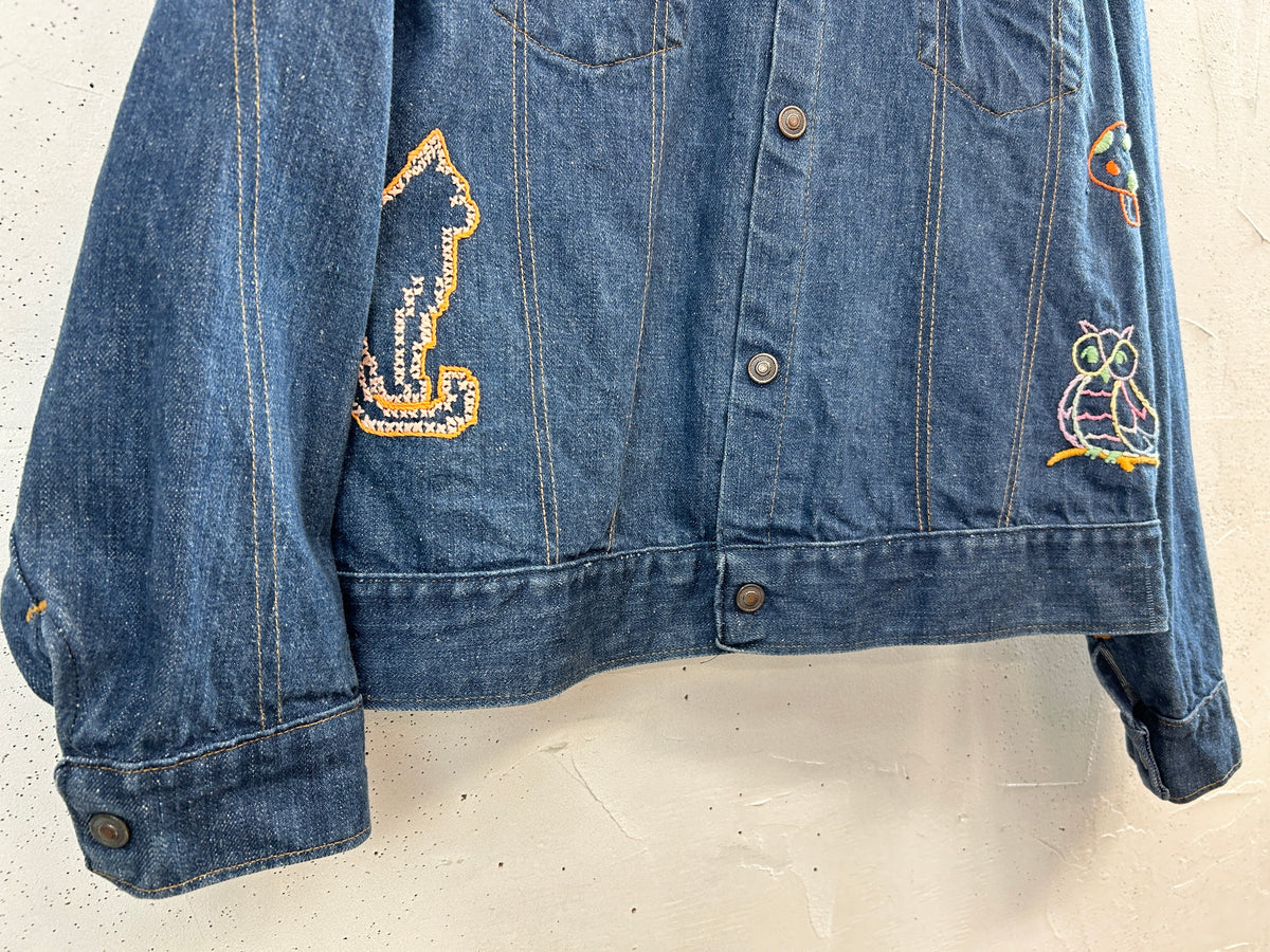 '70s Vintage Denim Jacket [I34032]