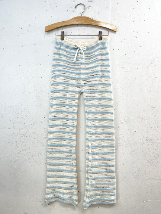 Vintage Crochet Pants Made in Italy [C31763]