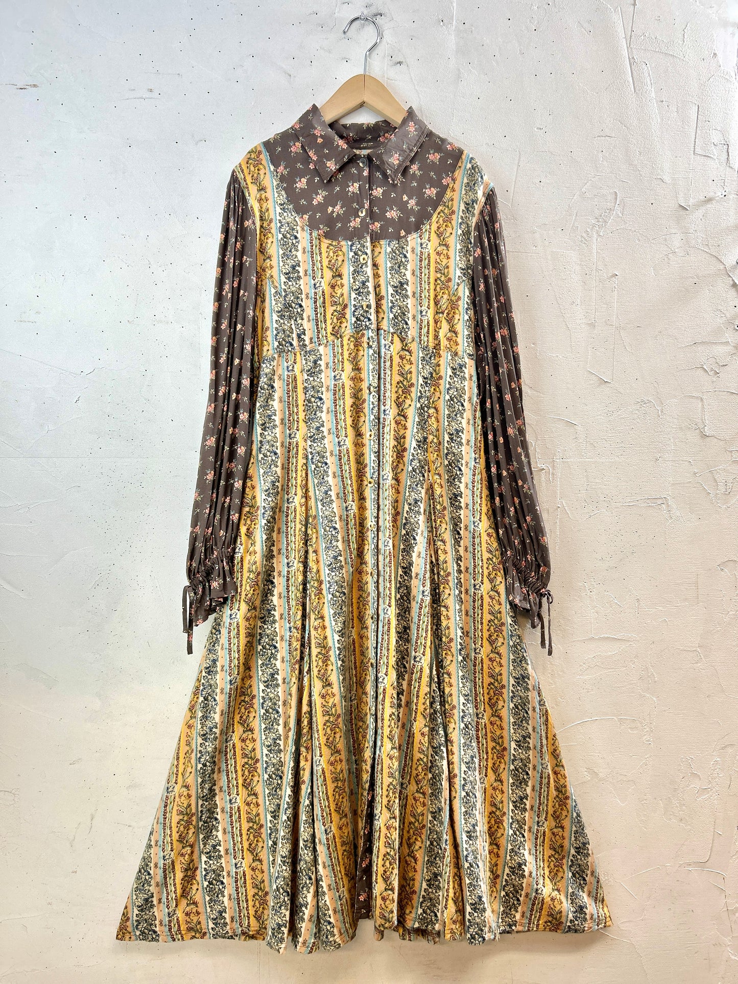Vintage Viscose Dress 〜PORTOFINO〜[I30236]