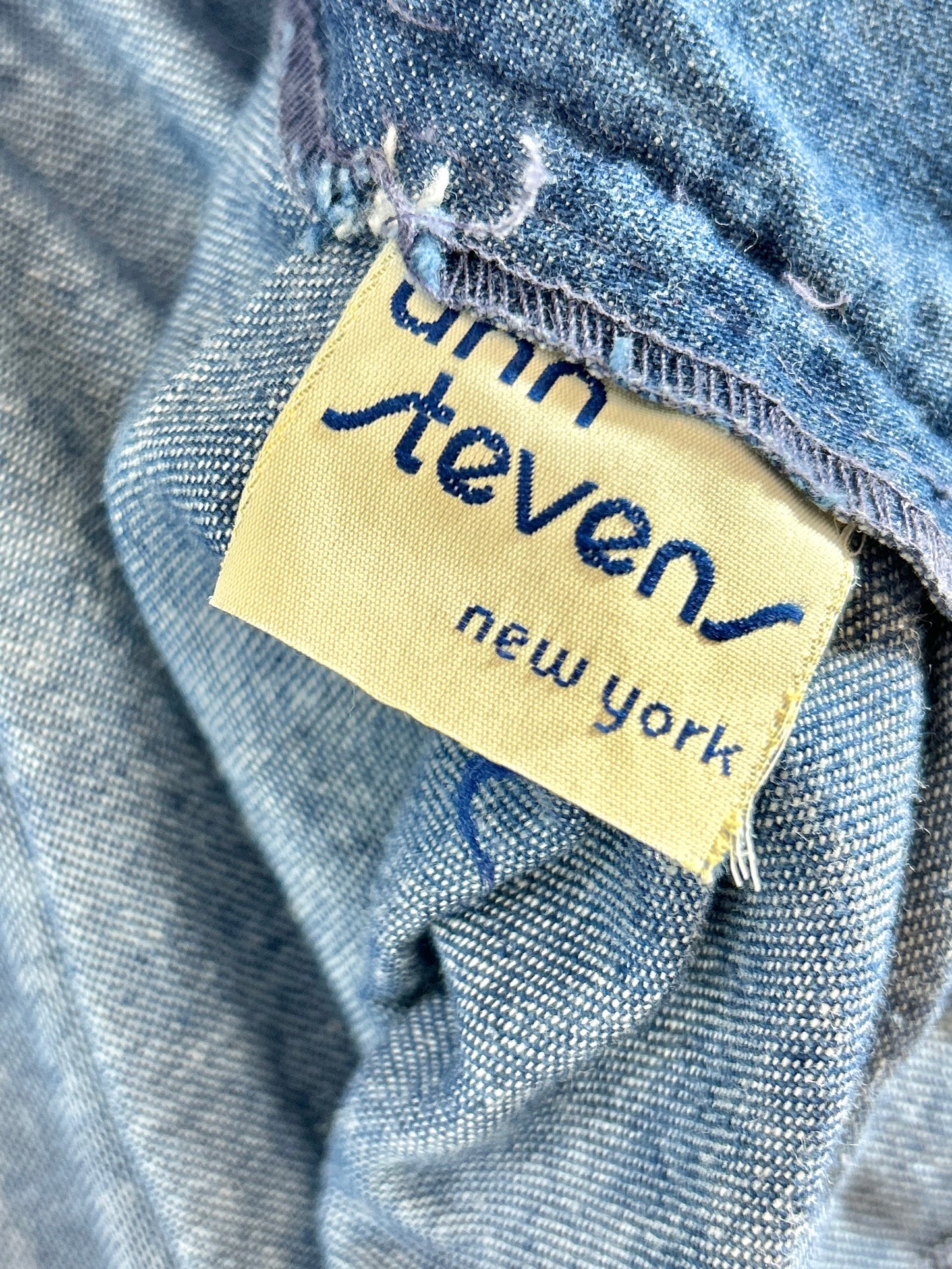 Vintage Tiered Skirt  new york  [H30822]