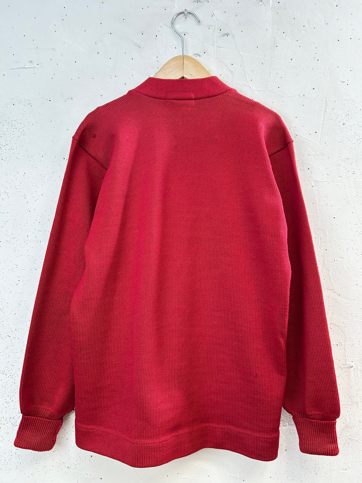 '60s Vintage Lettered Knit  Cardigan [I34043]