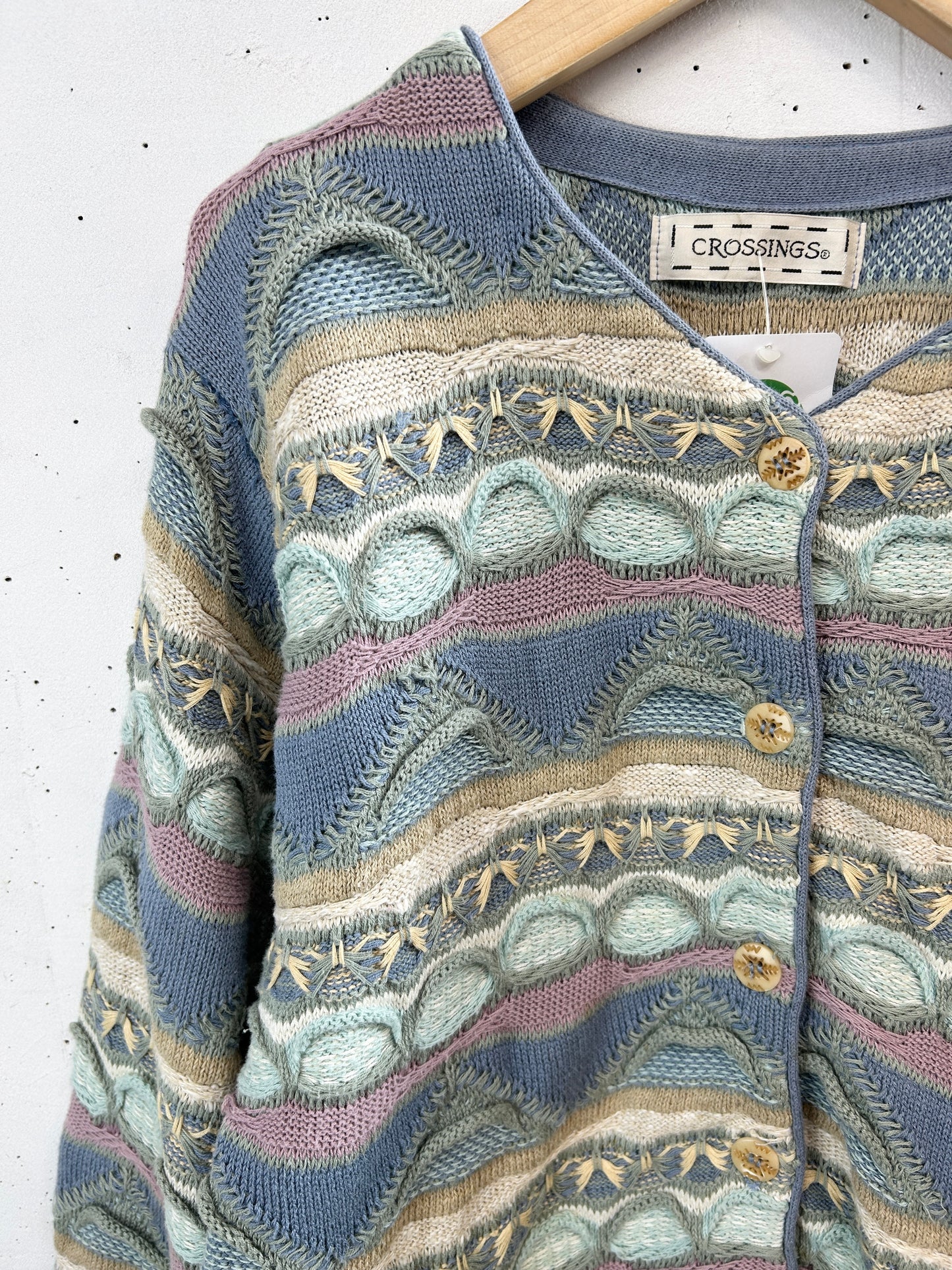 Vintage 3D Knit Sweater [B31495]