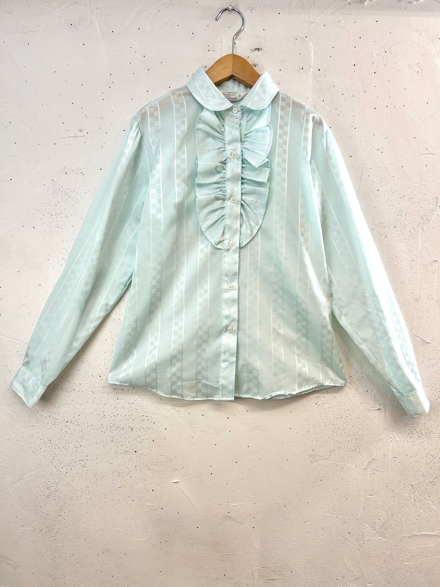 Vintage Blouse MADE IN USA [H33534]