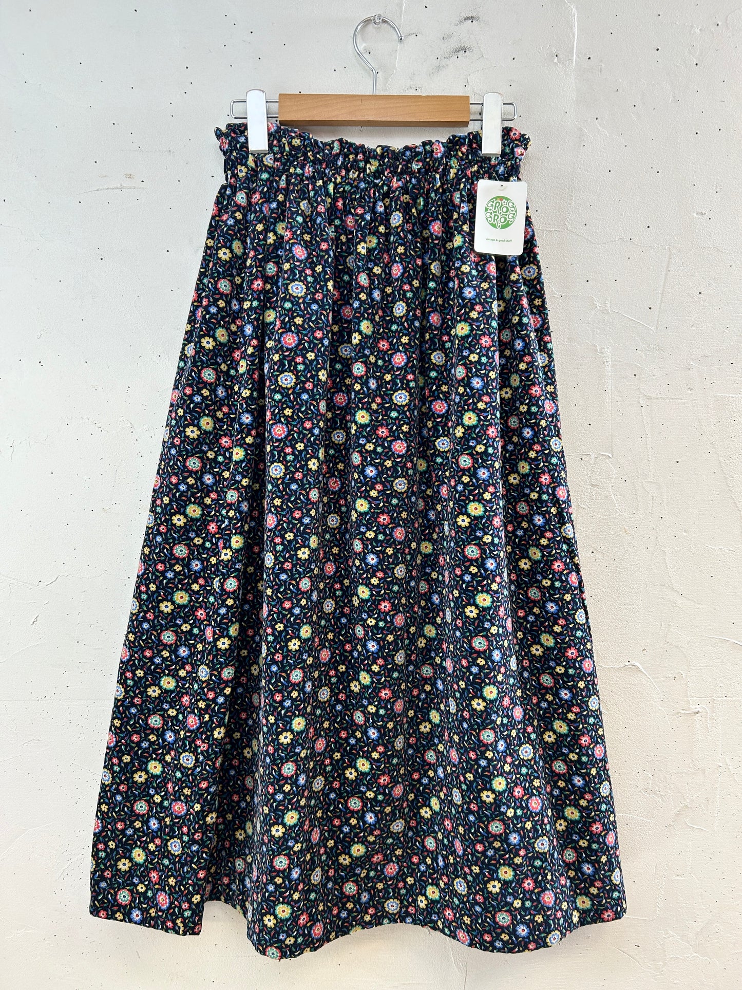 Vintage Velour Skirt [J30503]