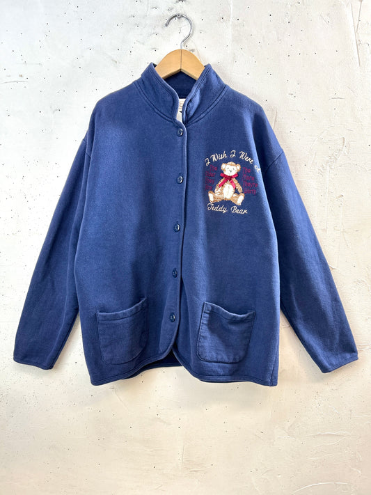 Vintage Sweat Cardigan [I30359]
