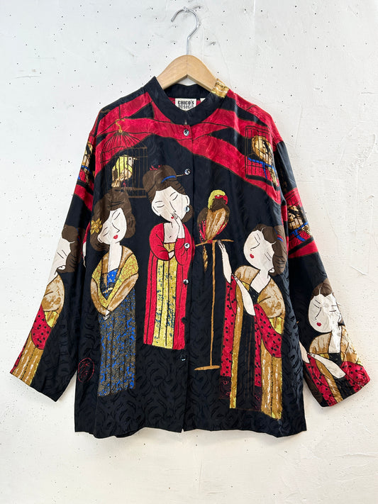 Vintage CHICO'S Silk Shirt [I30212]