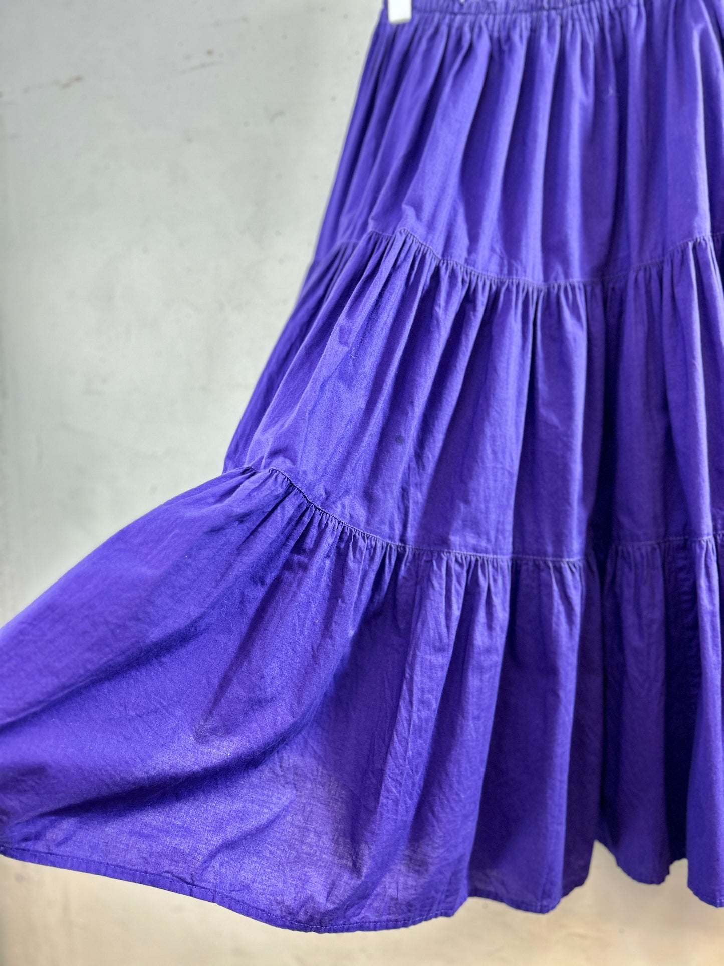 Vintage Tiered Skirt MADE IN PARK CITY UT [H30844]