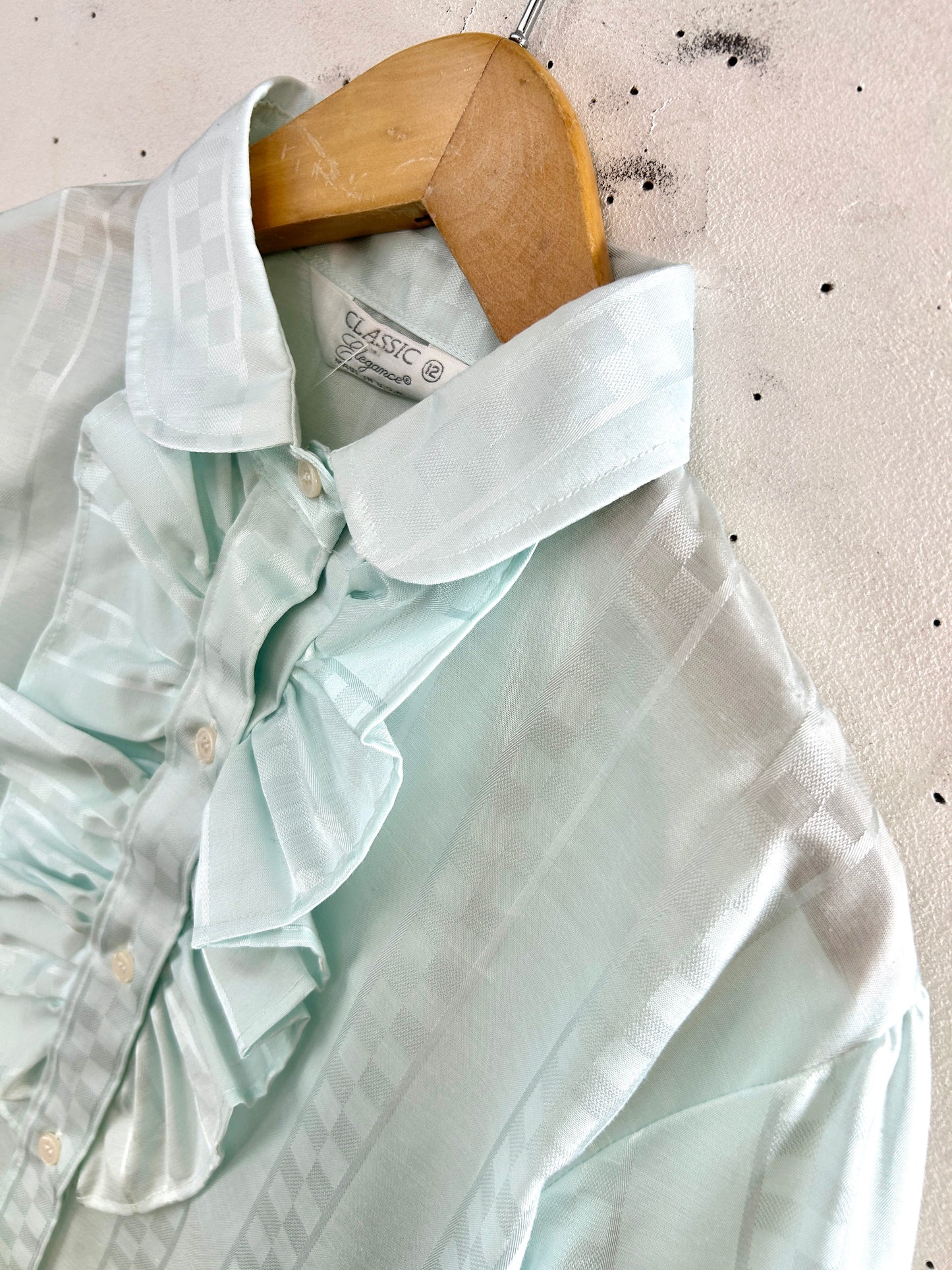 Vintage Blouse MADE IN USA [H33534]