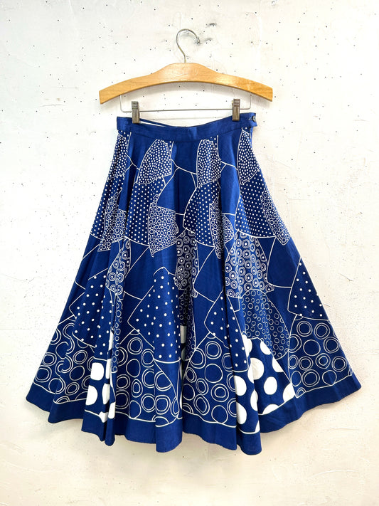 Vintage Circular Skirt [B31652]