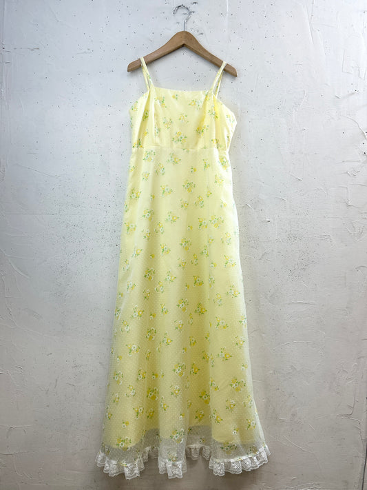 '70s Vintage Dress [F32681]