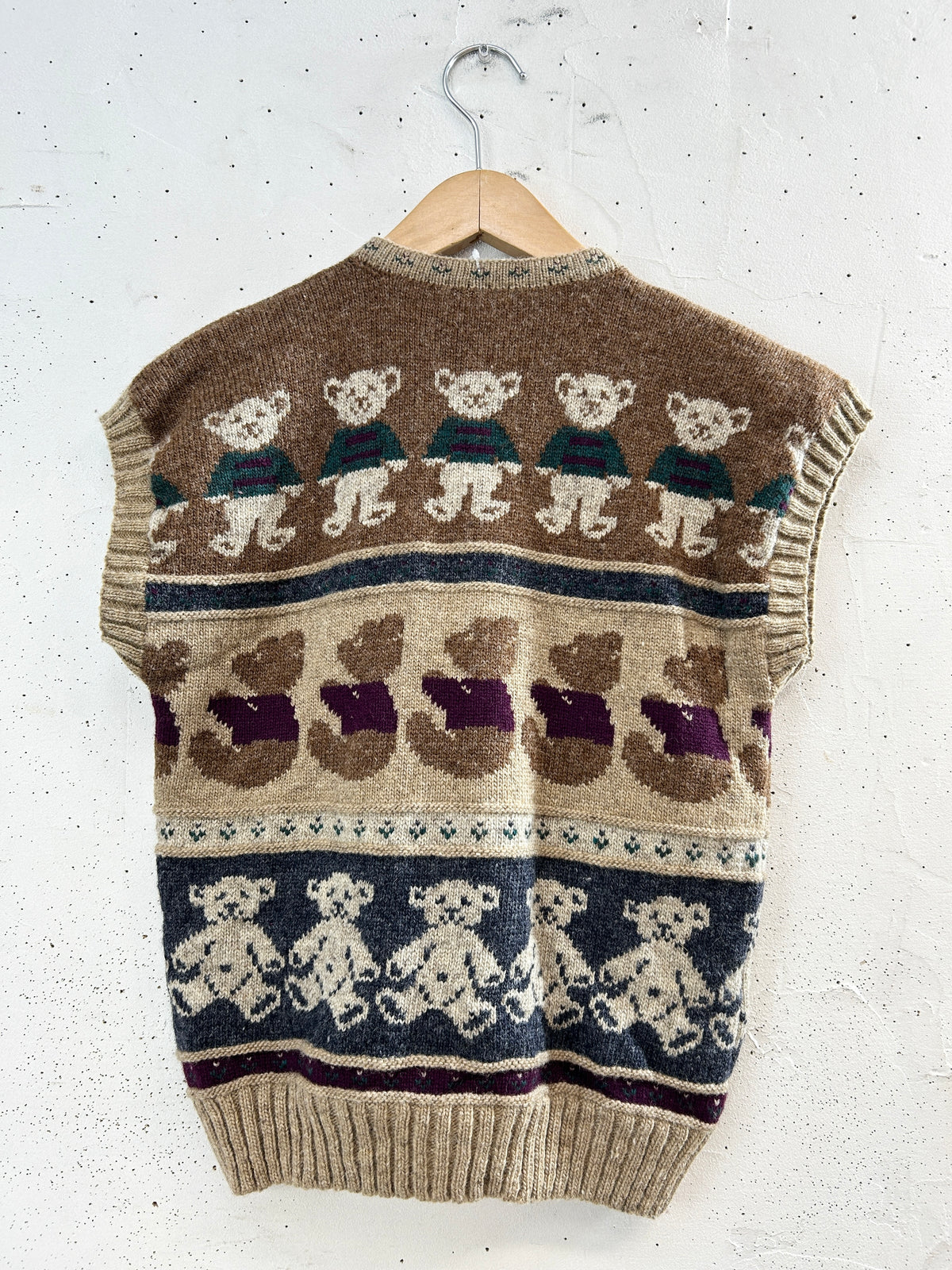 Vintage Knit Vest [J34331]
